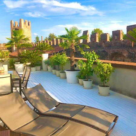 몬타냐냐 Ca' Del Sole - Attico Panoramico In Centro Storico 아파트 외부 사진